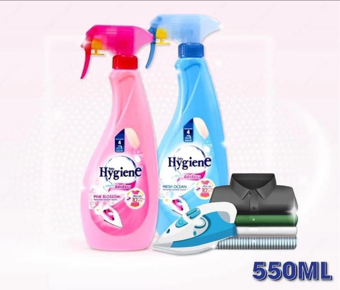 Nước xịt ủi là quần áo Hygiene Thái Lan 550ml