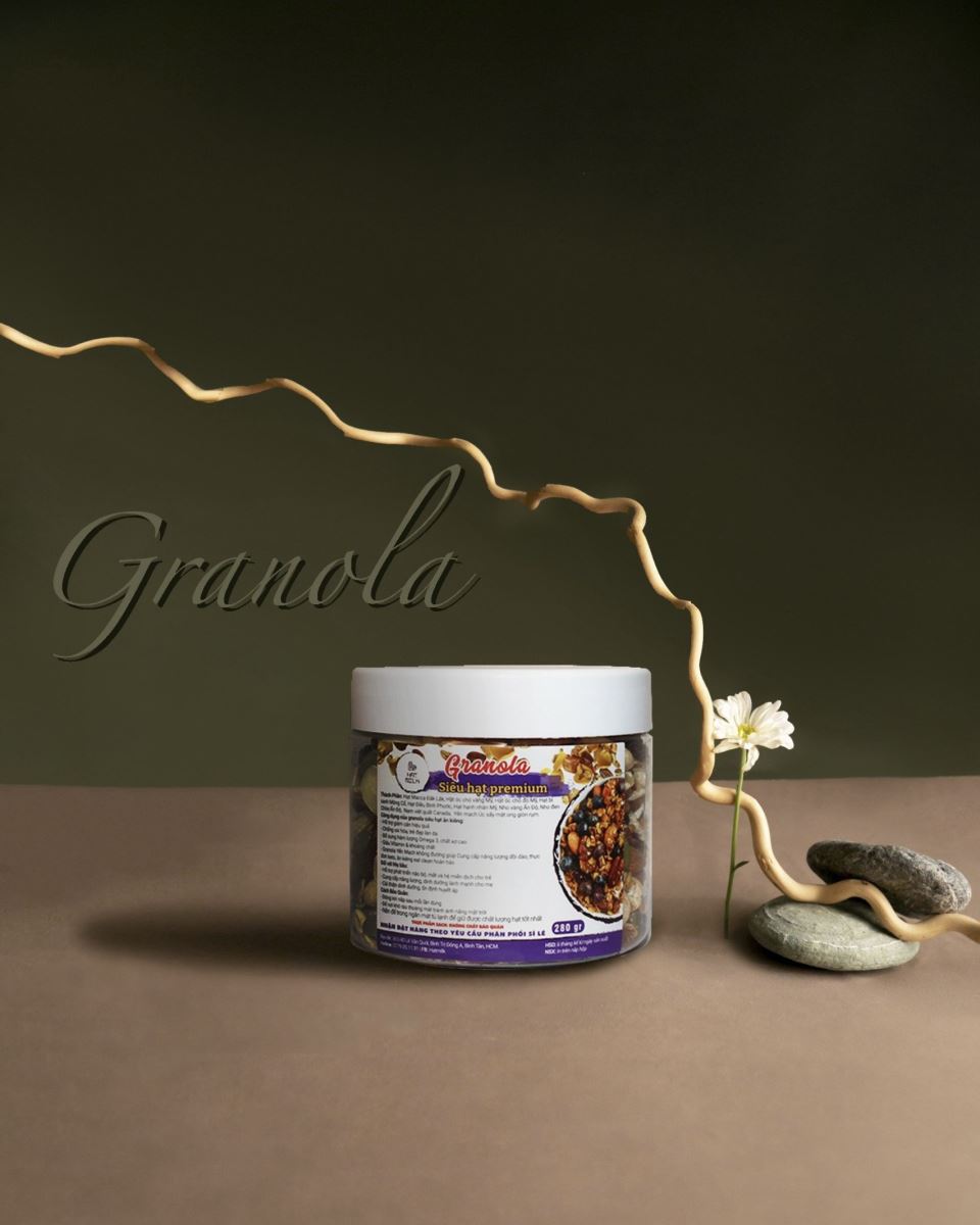 Ngũ Cốc Hạt Granola có yến mạch