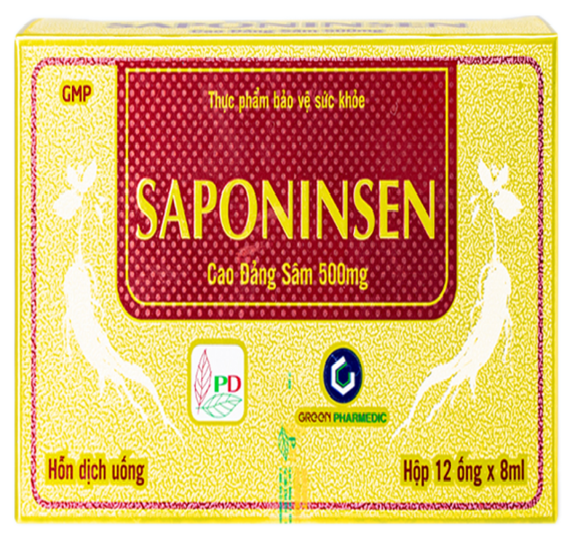 Cao Đảng Sâm SAPONINSEN Dạng Ống 