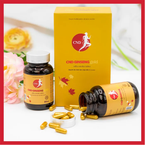 Viên Nhân Sâm CND GINSENG GOLD(30 viên)